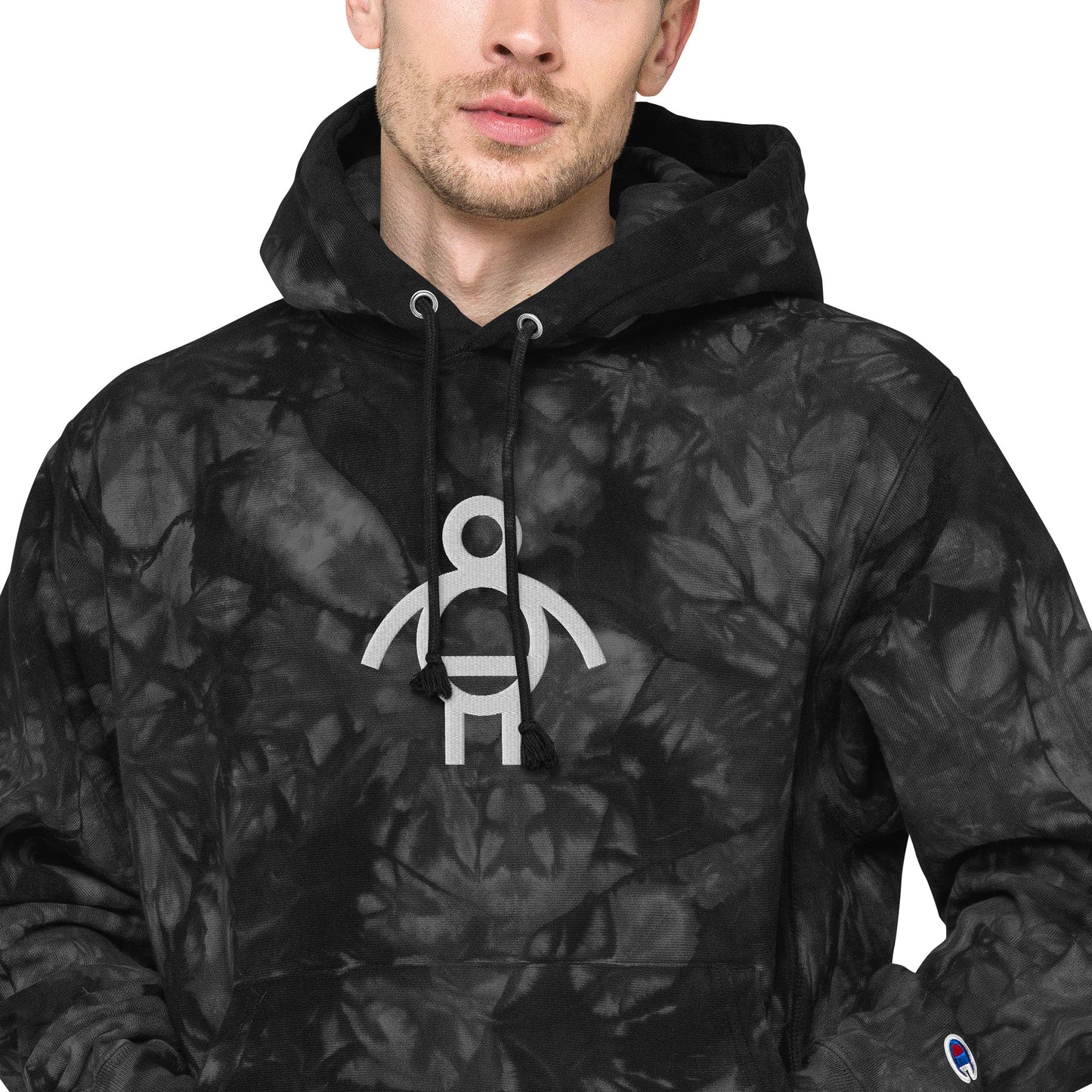 Unisex Champion tie-dye hoodie