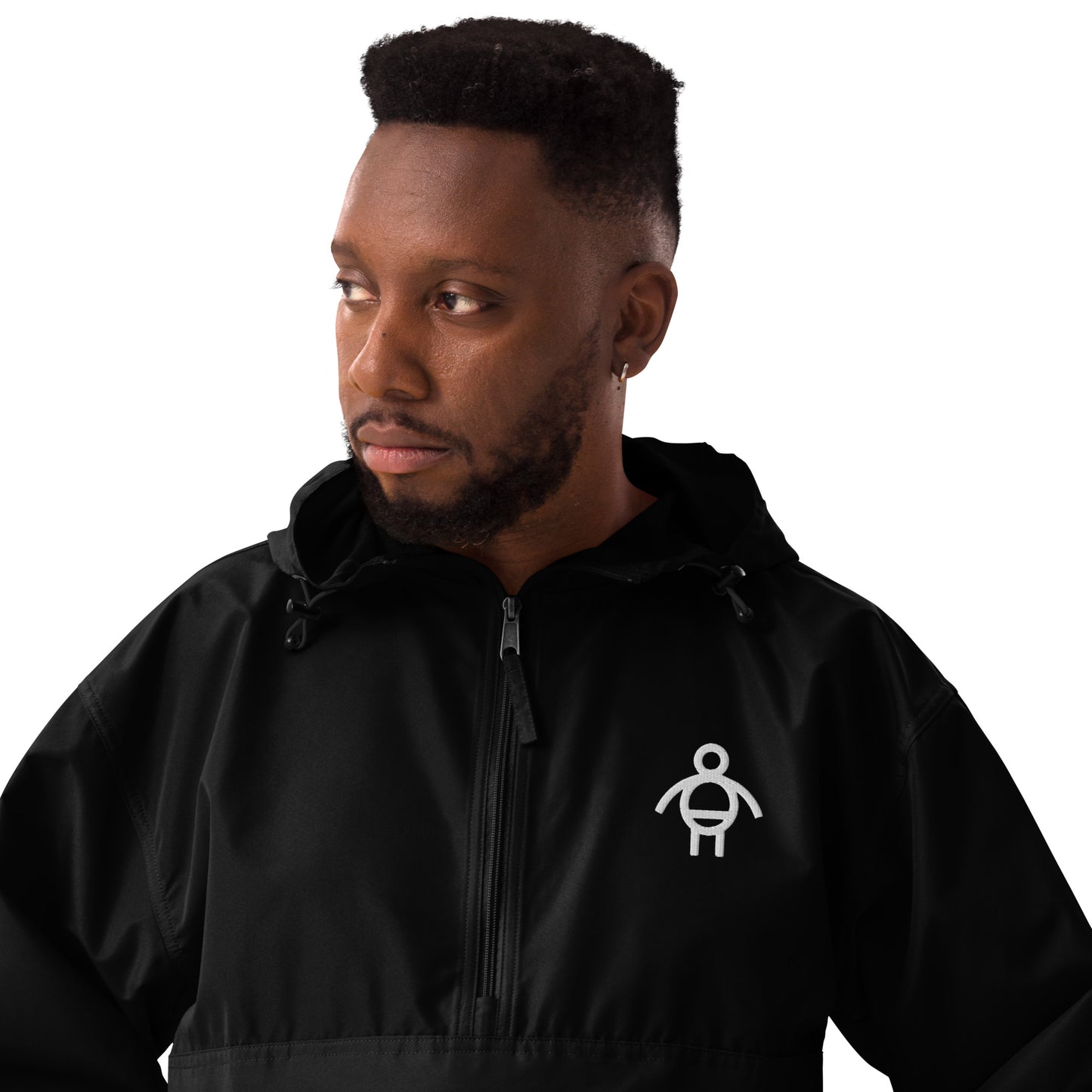Embroidered Champion Packable Jacket
